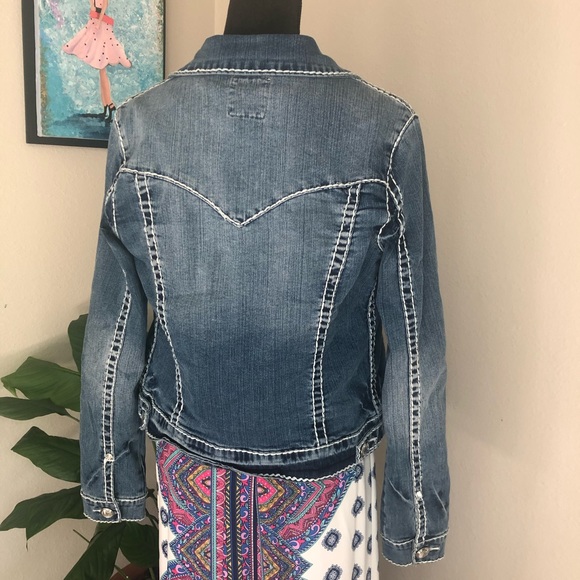 LA Idol USA denim jacket - Picture 3 of 8